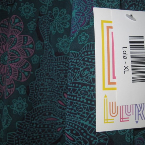 Lularoe Butterfly Lola Skirt - Picture 2 of 5